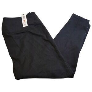 NWT Womens Calvin Klein Black High Waist Leggings 3X Compression Performance $69